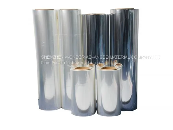 High Quality 12 Mic Aluminium Pet Film Roll VMPET for Cosmetics Packaging photo-2