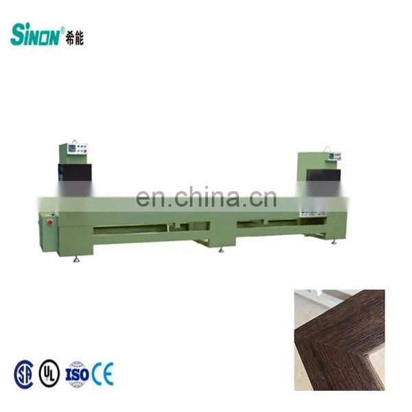 Double Head Seamless PVC Window Corner Soldering Machine for Colored PVC photo-2