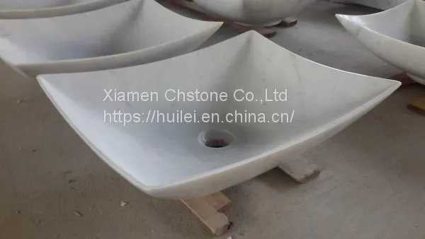 Carrara White Marble Sinks,White Marble Wash Basins, Nature Stone Bathroom Sinks