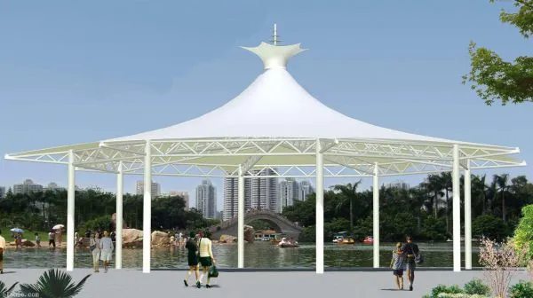 Anti Ultraviolet Tensile Membrane Structure Larger Deform-ability photo-2