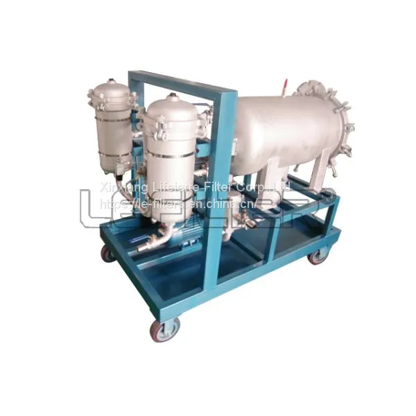 Coalescing Dehydration function Oil Filter Machine