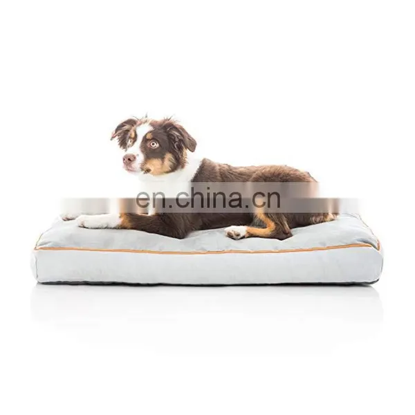 Memory Foam Dog Bed With Removable Washable Cover Soft Velvet Fabric Ped Bed Mattress photo-4