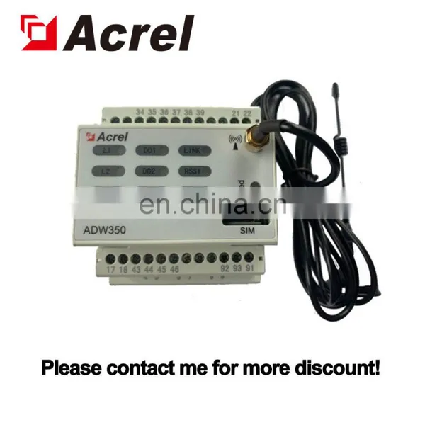 Acrel ADW350 Din Rail Wireless Energy Meter With External CT Uesd in Base Station Renovation photo-3