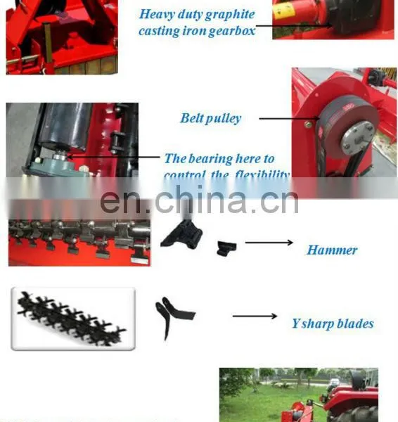 20-50hp Chinese Mower Tractor for Sale photo-3