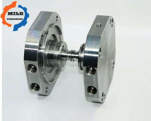 CNC Machining of 304 Stainless Steel Parts Small Deep Hole Drill photo-2