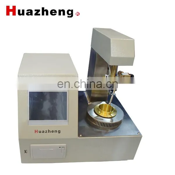 China Supplier Pensky-Martens Closed Cup Astm D93 Flash Point Test Machine Huazheng Flash Point Tester photo-4
