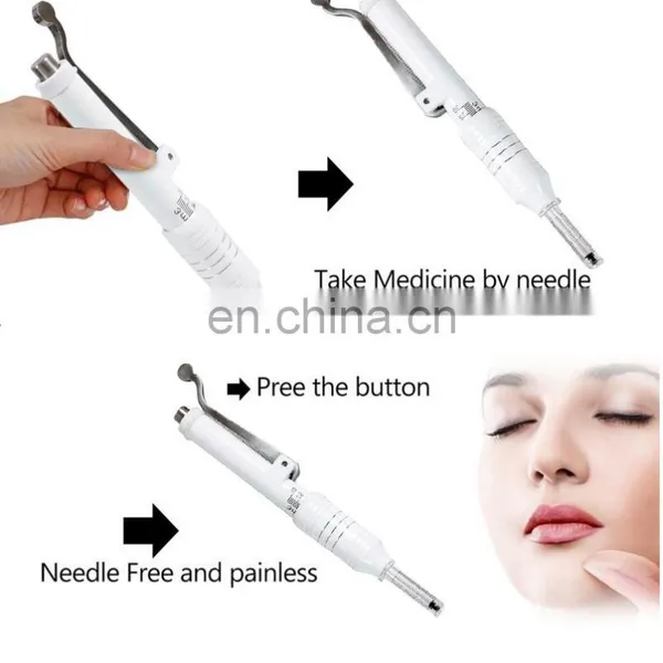 High Pressure Hyaluronic Injectable Pen Atomizer Massage Kit Acid Anti Wrinkle Water Syringe Needle Injection photo-3