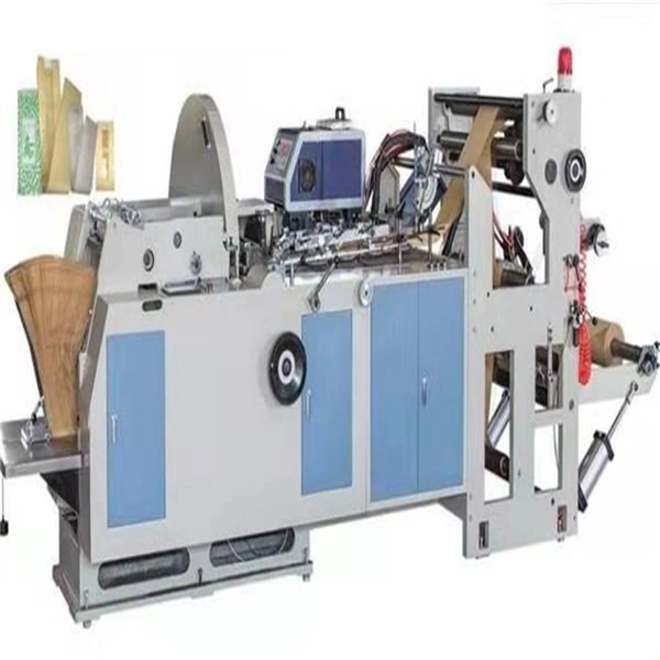 High Speed PE Biodegradable Cloth Patch Carry Paper Polythene Garbage T-Shirt Shopping Plastic Bag Making Machine