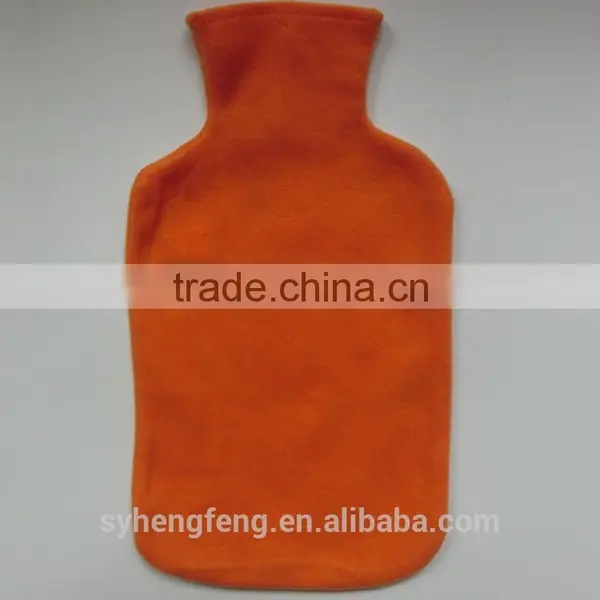 Winter Pure Color Polar Fleece Hot Water Bag Cover photo-2