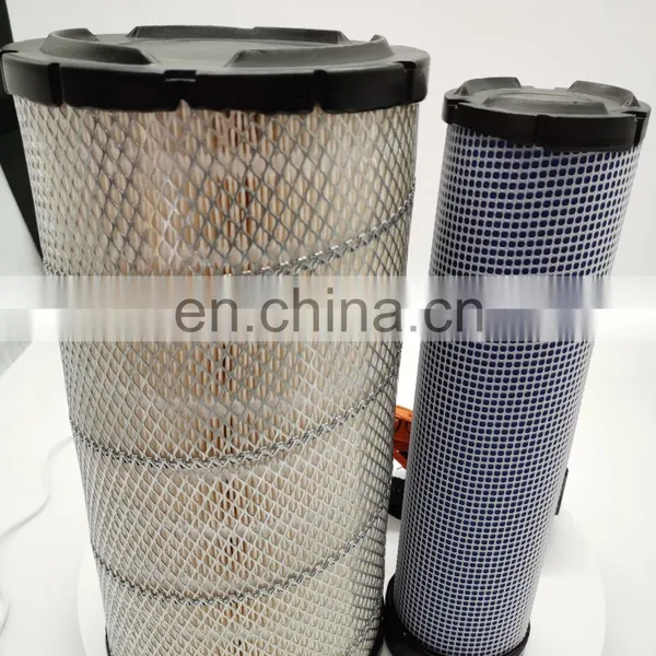 High Quality Excavator Air Filter 600-185-3110+600-185-3120 AF25492+AF25491 FOR PC210-6 PC200-7 PC210-7 photo-4