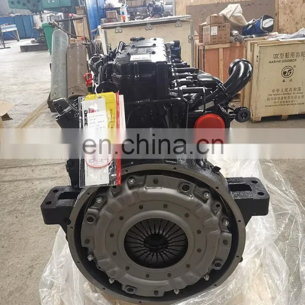 Hot Sell 4 Cylinder160HP Water Cooling Diesel Engine ISDe160 30 for Truck photo-5