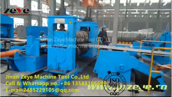 Professional Auto H-Type Steel Coil Slitting Line ZSL-18X2000 photo-3