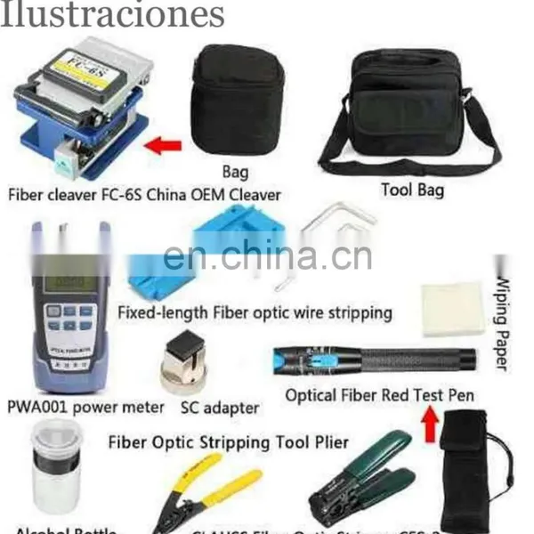 Yatai Brand Network Equipment Fiber Ftth Optic Cable Jointing Tool Kit photo-4