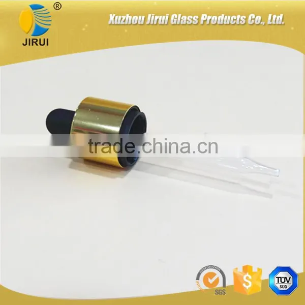 18mm Golden Cap With Dropper for Essential Oil Glass Bottle Supplier's Choice photo-4