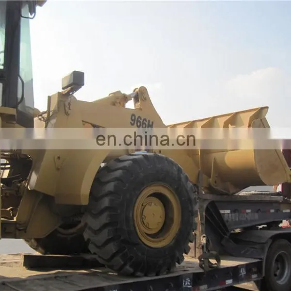 Japan Caterpillar 966H Wheel Loader Loading, CAT 966H Front End Loader Send to the Port photo-4