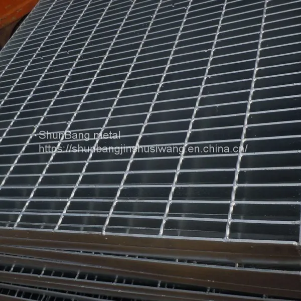 Stainless Steel Loft Ground Grid Composite Steel Grating Hot-dip Galvanized Steel Grating Cover photo-2