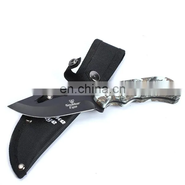 High Quality Wholesale Stainless Steel Blade Survival Fixed Blade Knife for Outdoor Camping Hiking Hunting Rescu