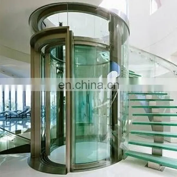 Villa Used Panoramic Glass Elevator, Hot Sale Villa Used Round Glass Home Elevator photo-5
