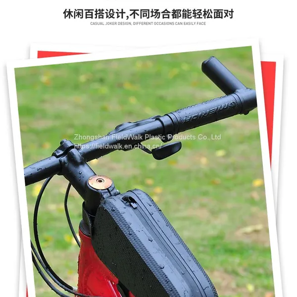 Bicycle Triangle Bag Bean Bag Waterproof Upper Tube Saddle Bag Mountain Road Bike Riding photo-4
