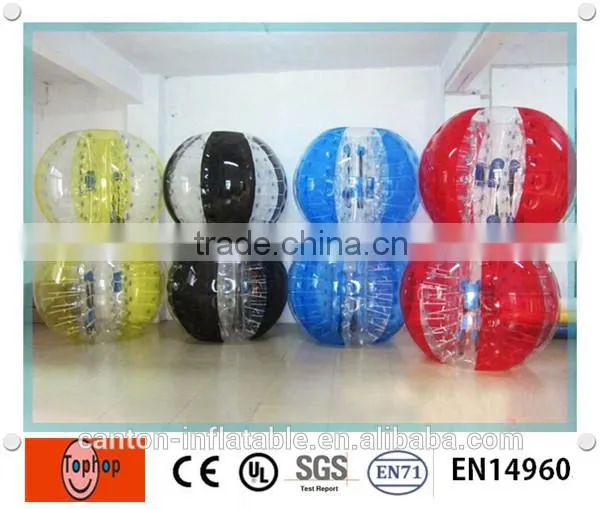 Inflatable Human Sized Soccer Bubble Ball
