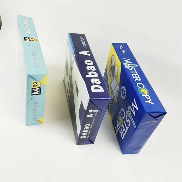 Best Quality 70 gsm 80gsm Hard 500 sheets Rim Bond Double Offset Ream Office Printer Printing A4 MAIL+daisy@sdzlzy.com