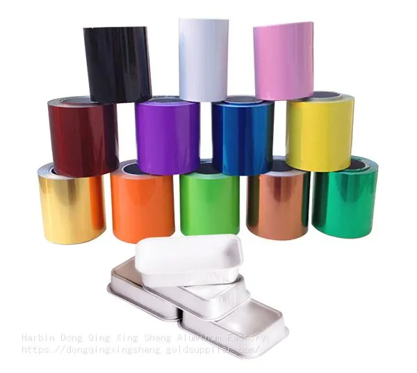 Food Packaging Use Functional Coated Aluminum Foil With Special Coating For Food Containers photo-4
