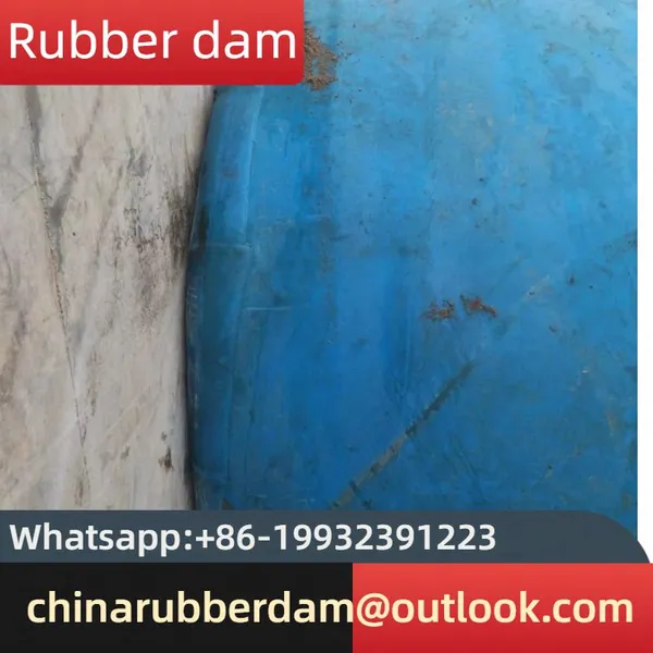 Inflatable Flood Control Dam, Divided by Water, Flood and Gas, Shield Dam Construction, Overall Slope Rubber Dam photo-2