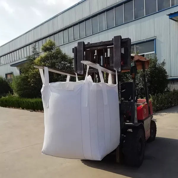 PP Woven Jumbo Bulk FIBC Big Bag With Top Open and Flat Bottom for Sand and Lime 1 Ton Jumbo Bags photo-4