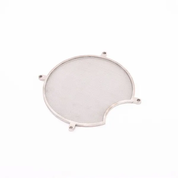 Customized Shape 304 Stainless Steel Woven Wire Mesh Filter Disc For Dust Filtration photo-3