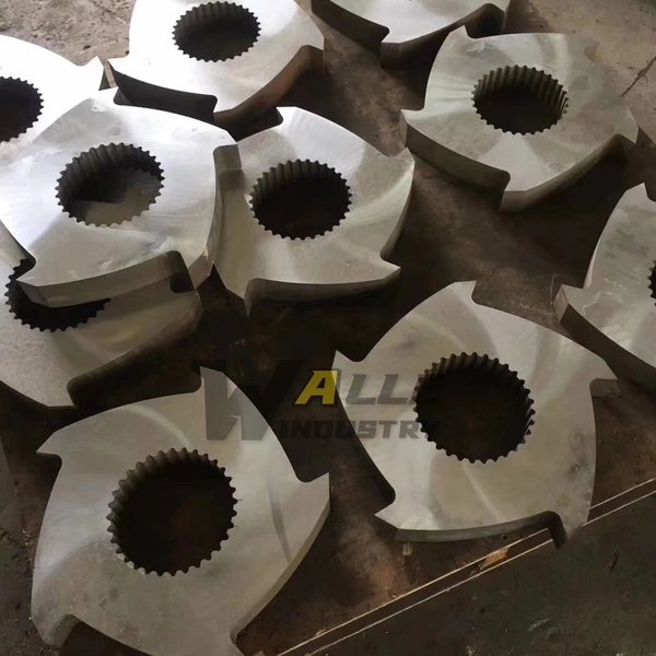 Waste Film/pipe/bottle/bag/wood Pallet/cardboardtire/metal/paper/cardboard Plastic Double Shaft Shredder Machine photo-4