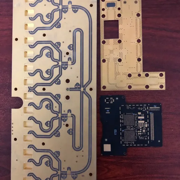 2 Layer of 96% Alumina Ceramic PCB,Concave Convex Alumina Ceramic PCB