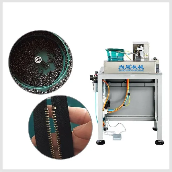 SC-411M-C Metal Zipper Tail Single Riveting Machine photo-2