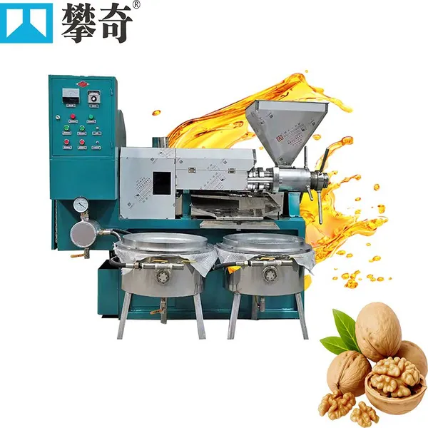 Automatic Multi Functional Screw Oil Press Machine With 5.5KW Motor