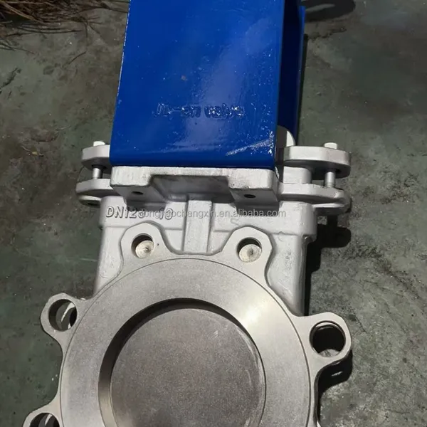 Lug Pneumatic Knife Gate Valve Slurry Knife Gate Valve 10 Inch 150LB Stainless Steel Knife Gate Valve photo-3