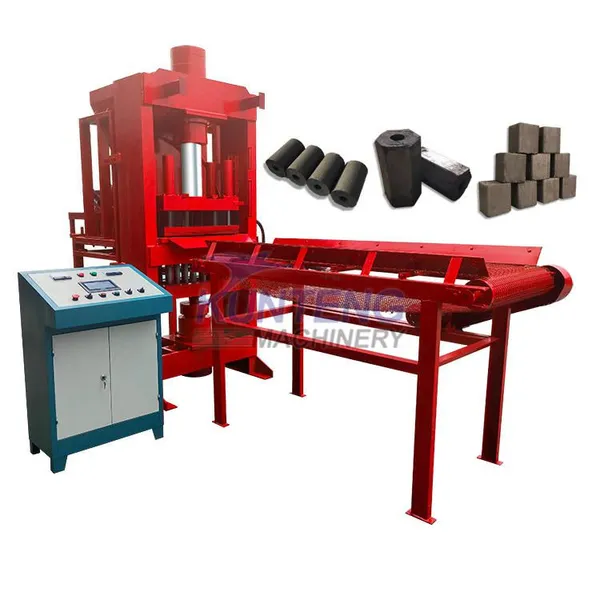 Fine Coke Hydraulic Press Machines Charcoal Coke Briquette Making Machines Petroleum Coke Briquetting Machines