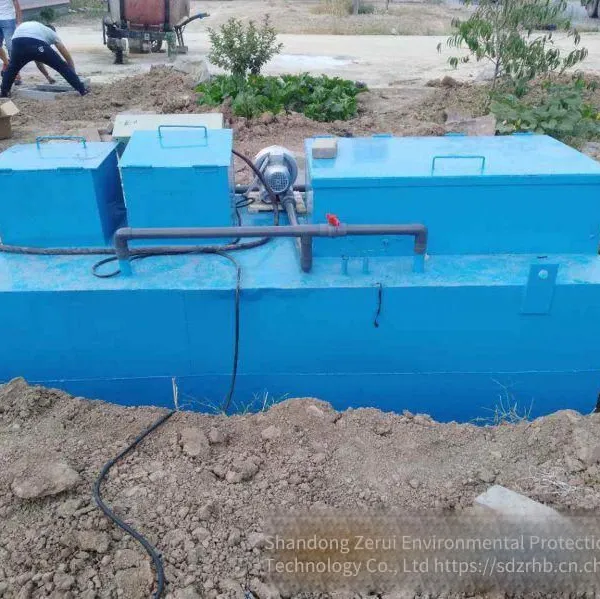 How Much is the 10-ton Integrated Sewage Treatment Equipment? Zherui Provides the Price of 10-ton Sewage Treatment Equipment Online. photo-2