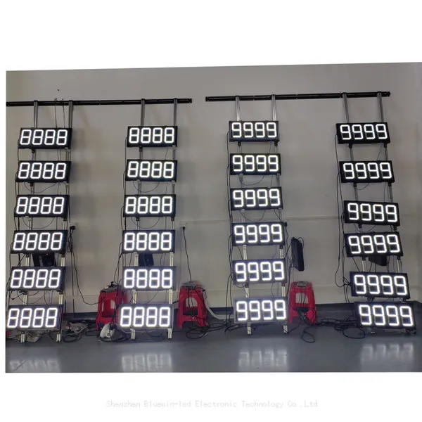 IP65 Outdoor Gas Station Price Led Sign Board Oil Price Display Screen photo-1