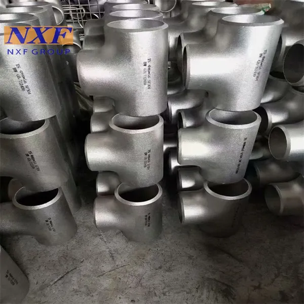 NXF UNS N10276 2.4819/NiMo16Cr15W/C276 OD DN15-1200 Nickel Alloy Butt Welding Straight or Reducing Tee photo-5