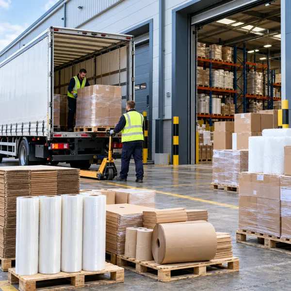 China to UK Sea Freight for Packaging Materials With Warehouse Delivery