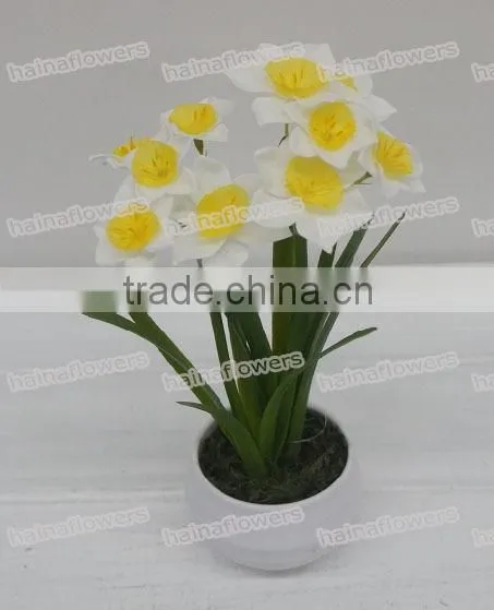 High Quality Handmade Fabric Artificial Flower Bouquet/artificial Flower Heads/ Fresh Cut Flower photo-2
