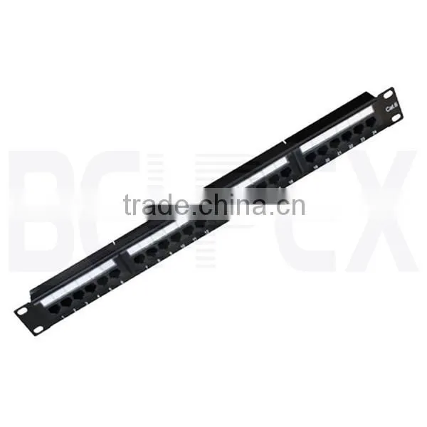 19" Snap-in Type 24 Ports UTP CAT5e Patch Panel With LED Light photo-3