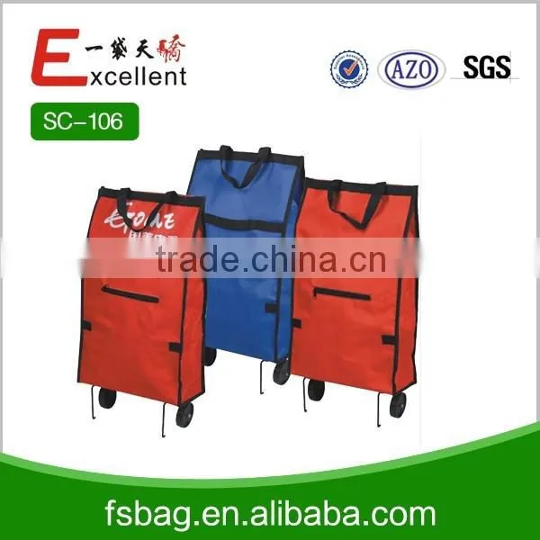 Two Wheels Shopping Trolley Bag photo-6