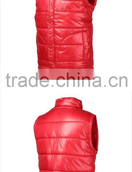 Winter Wholesale 100% Polyester Men Leather Biker Vest Custom