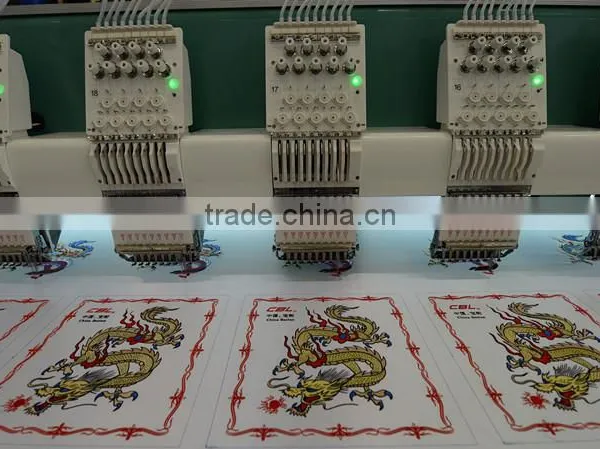 Flat Computerized Embroidery Machine