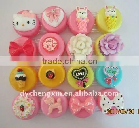 Fashion 3d Cartoon Case for Contact Lens