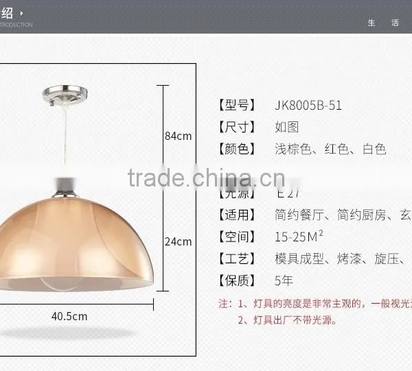 LED Pendant Light JK-8005B-51 Hanging Light Classic Copper LED Pendant Light High Quality Aged Copper Lamp photo-5