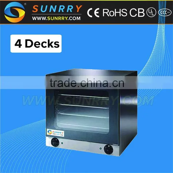 Commercial Bakery Equipment 4 Trays Naan Tortilla Bread Making Halogen Convection Oven Quality Choice photo-2