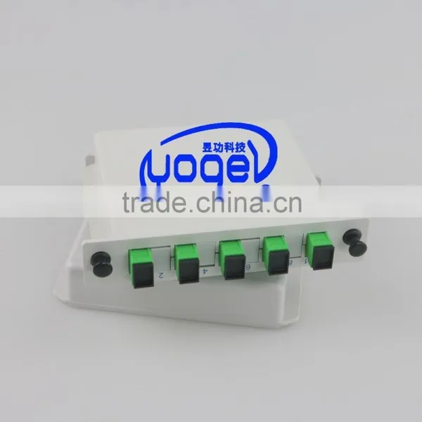 Insert Cassette SC/APC Fiber Optic PLC Splitter With SC Adapters photo-3