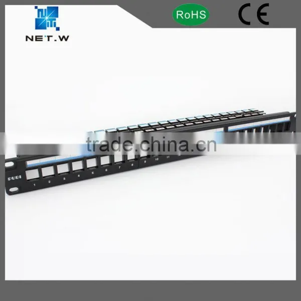 Loaded 24Port Cat6 Rj45 Module Patch Panel photo-3