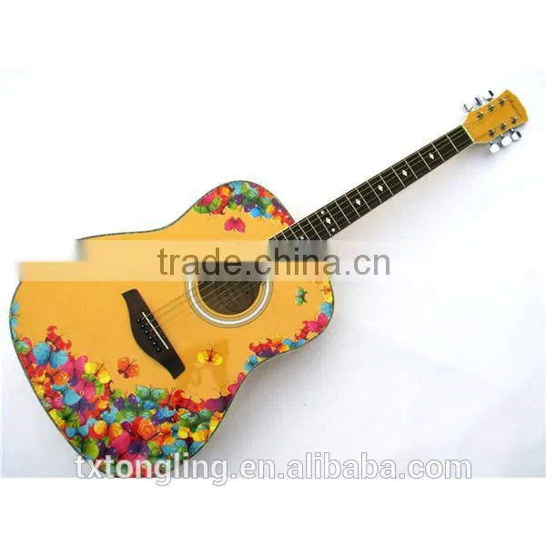 Electric Type and Rosewood Fingerboard Material Cheapest Classical Guitar(TL-0047) photo-2